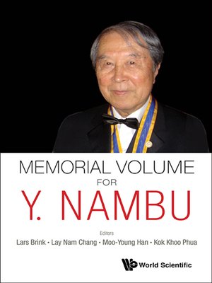 cover image of Memorial Volume For Y. Nambu